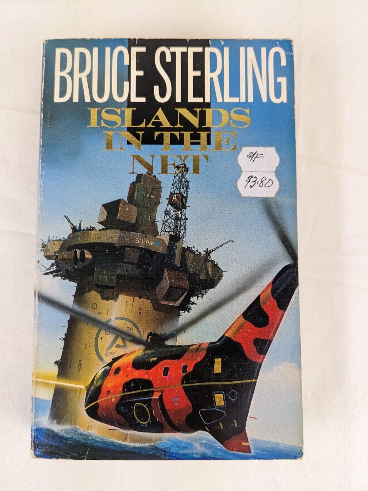 Islands in the Net by Bruce Sterling 1989 legend edition