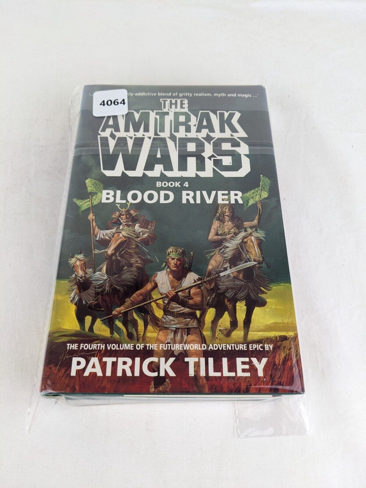 Blood river by Patrick Tilley 1992 Hardcover Amtrak Wars