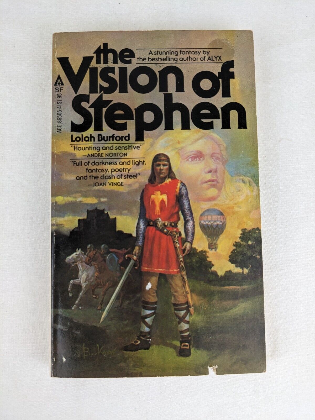 The vision of Stephen by Lolah Burford 1979 Ace books