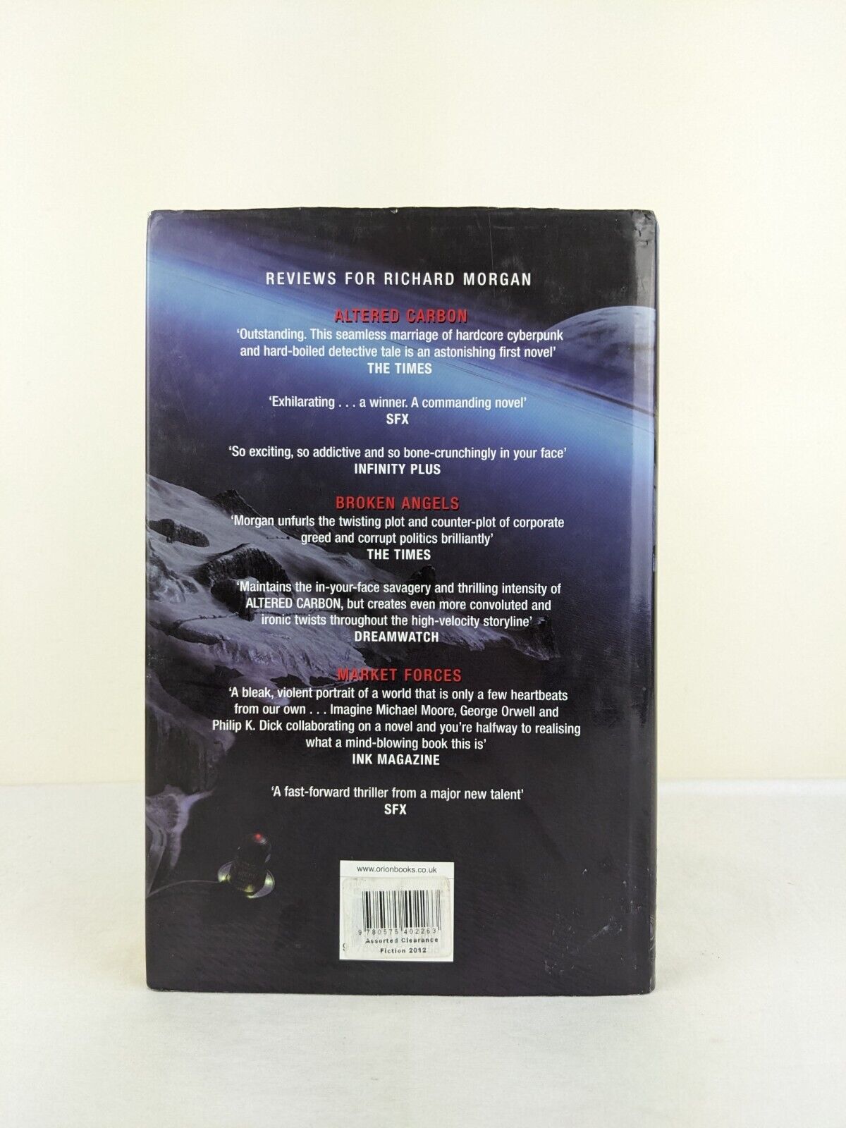 Woken Furies by Richard Morgan 2005 Hardcover Gollancz Takeshi Kovacs