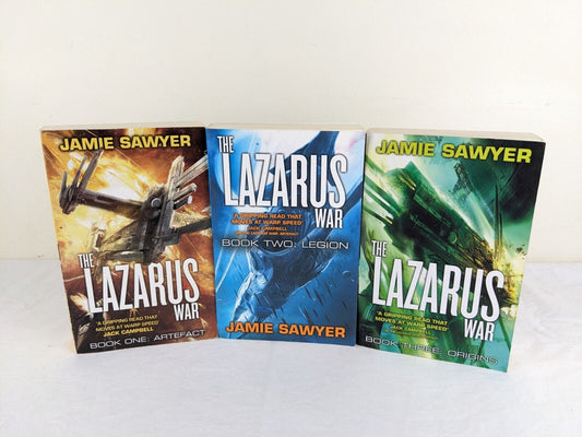 The Lazarus war by Jamie Sawyer 2015 Artefact, Legion, Origins