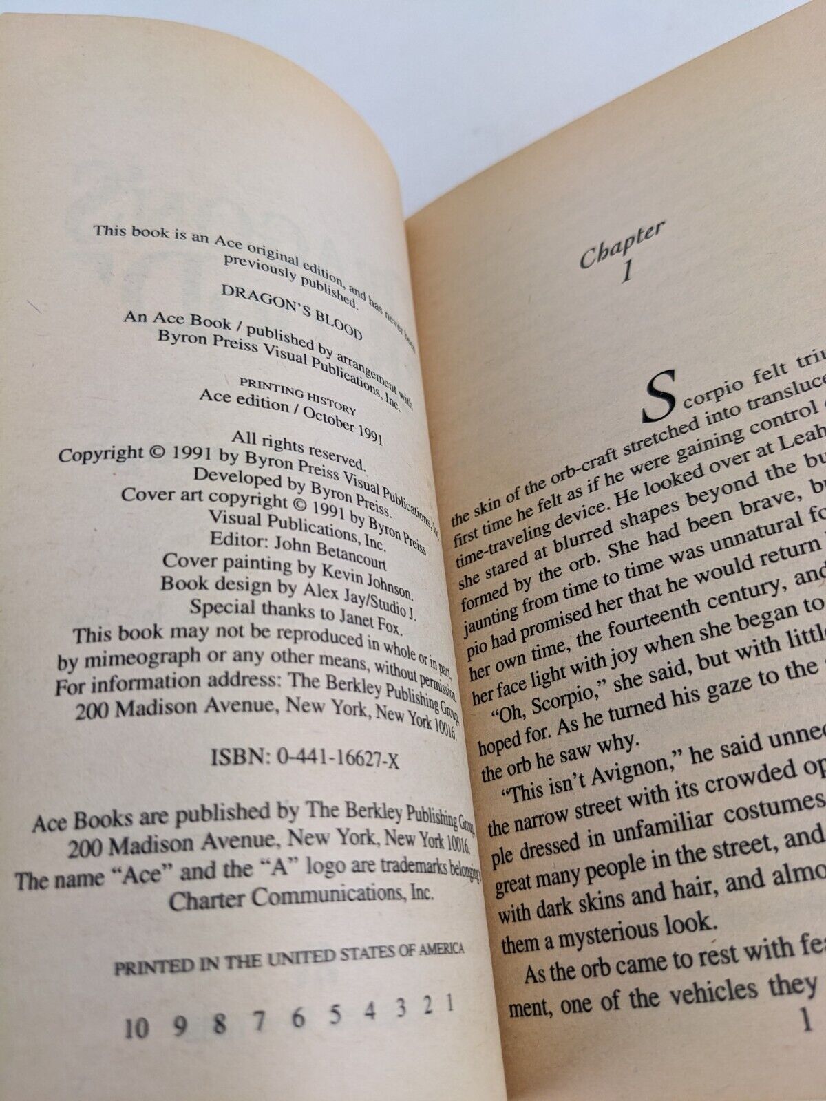 Dragon's blood by Alex McDonough 1991 - Scorpio