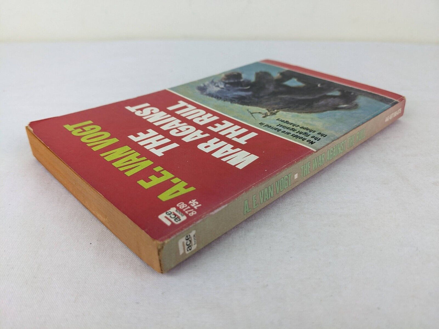 The war against the rull by A.E. Van Vogt 1959 Ace books