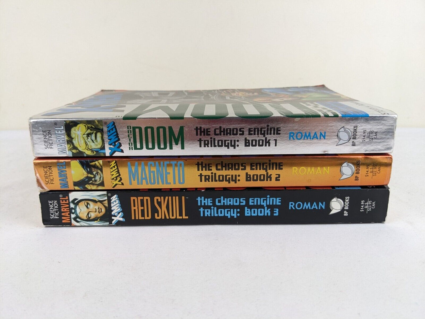 The Chaos Engine Series by Steven A. Roman 2000 Doctor Doom, Magneto & Red Skull