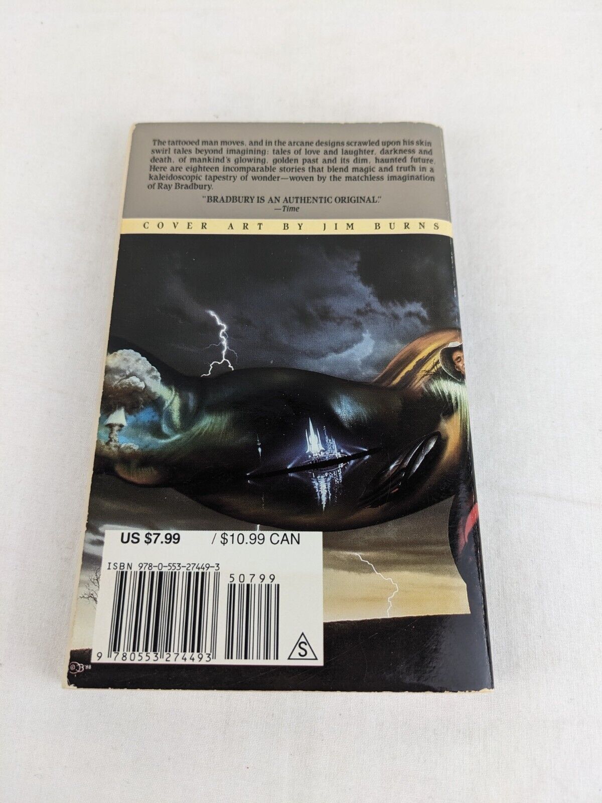 The illustrated man by Ray Bradbury - Bantam Grand master editions