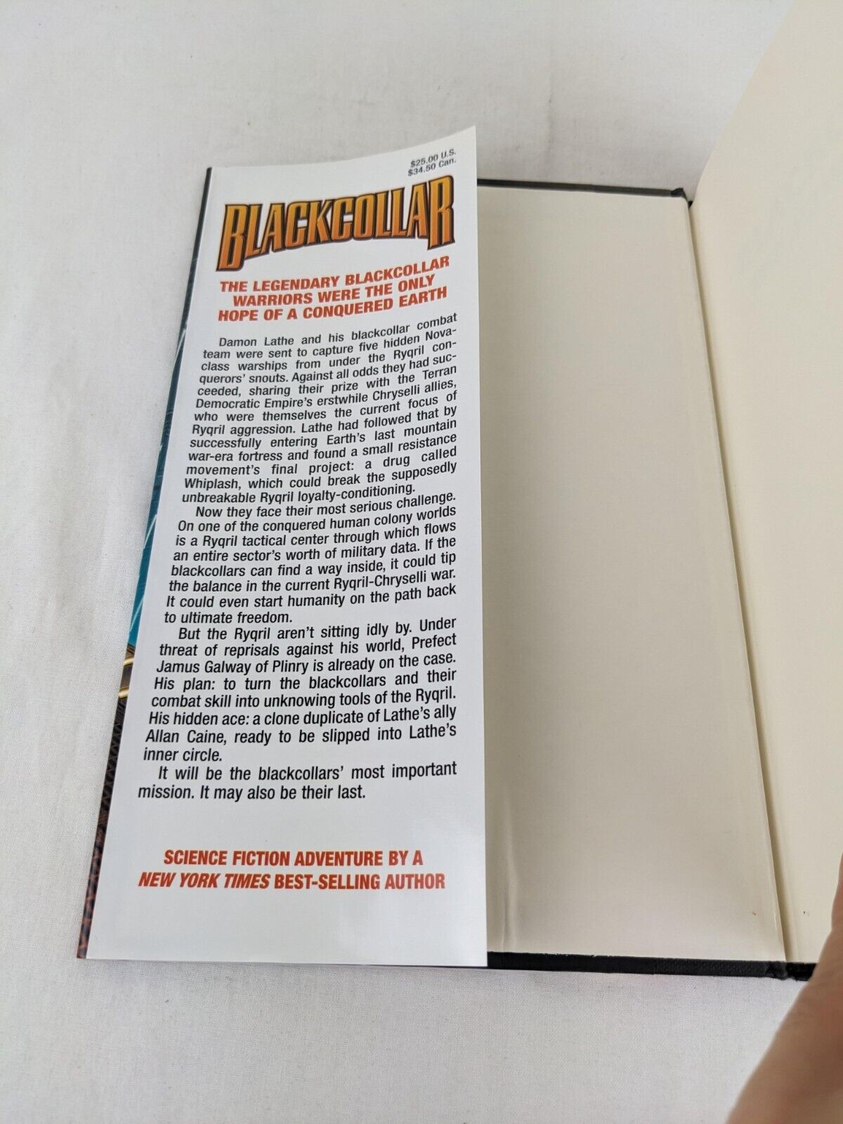 Blackcollar by Timothy Zahn 2006 Hardcover First Edition Baen