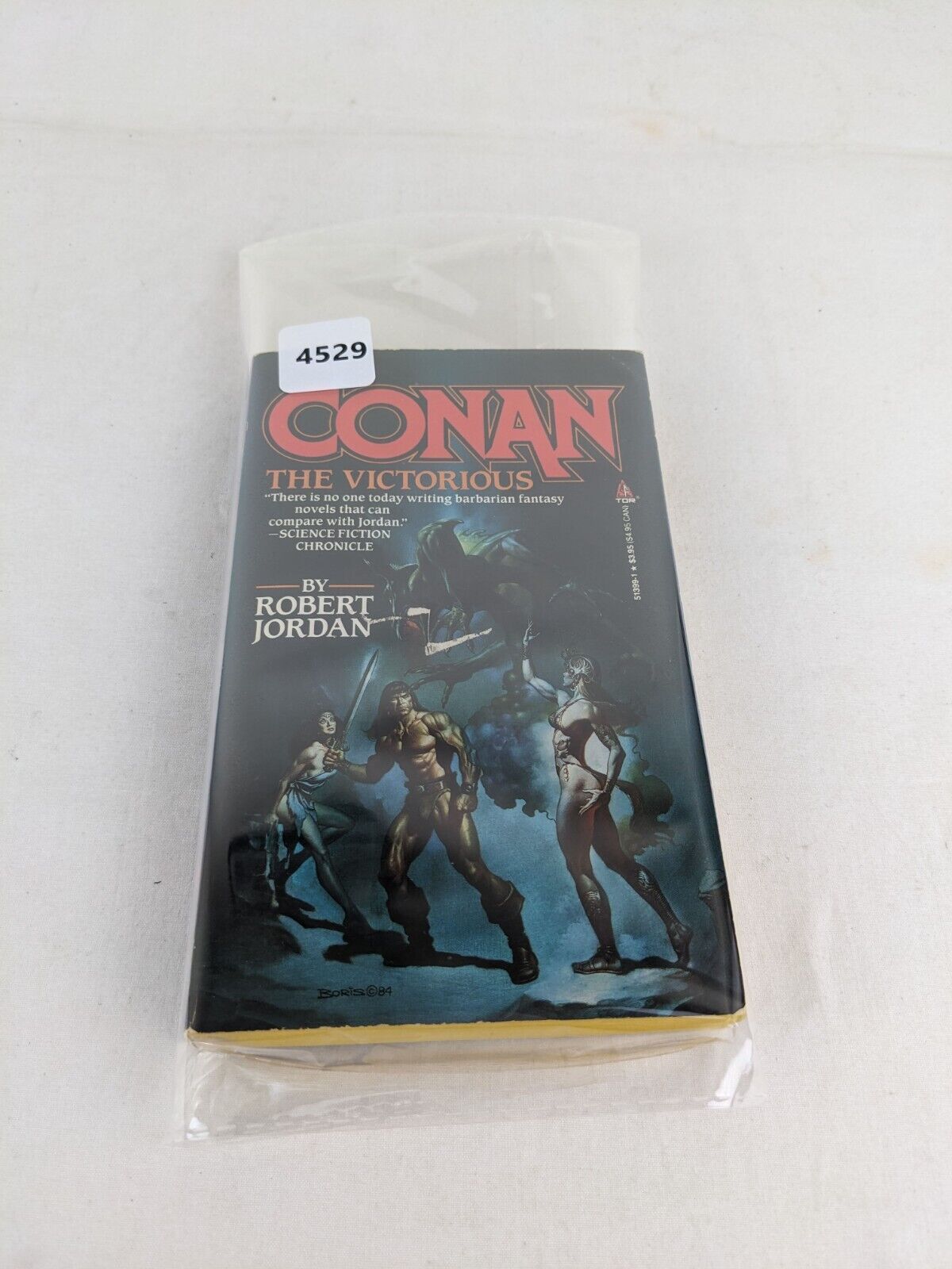 Conan the victorious by Robert Jordan 1984 TOR