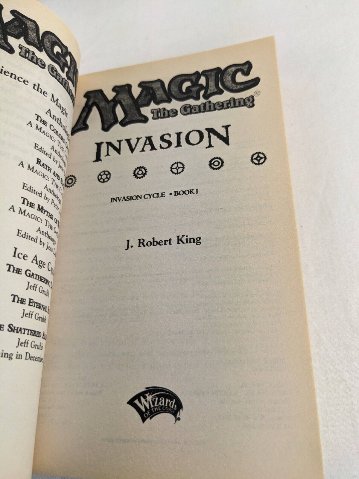 Magic the gathering: Invasion & Apocalypse by J. Robert King 2000