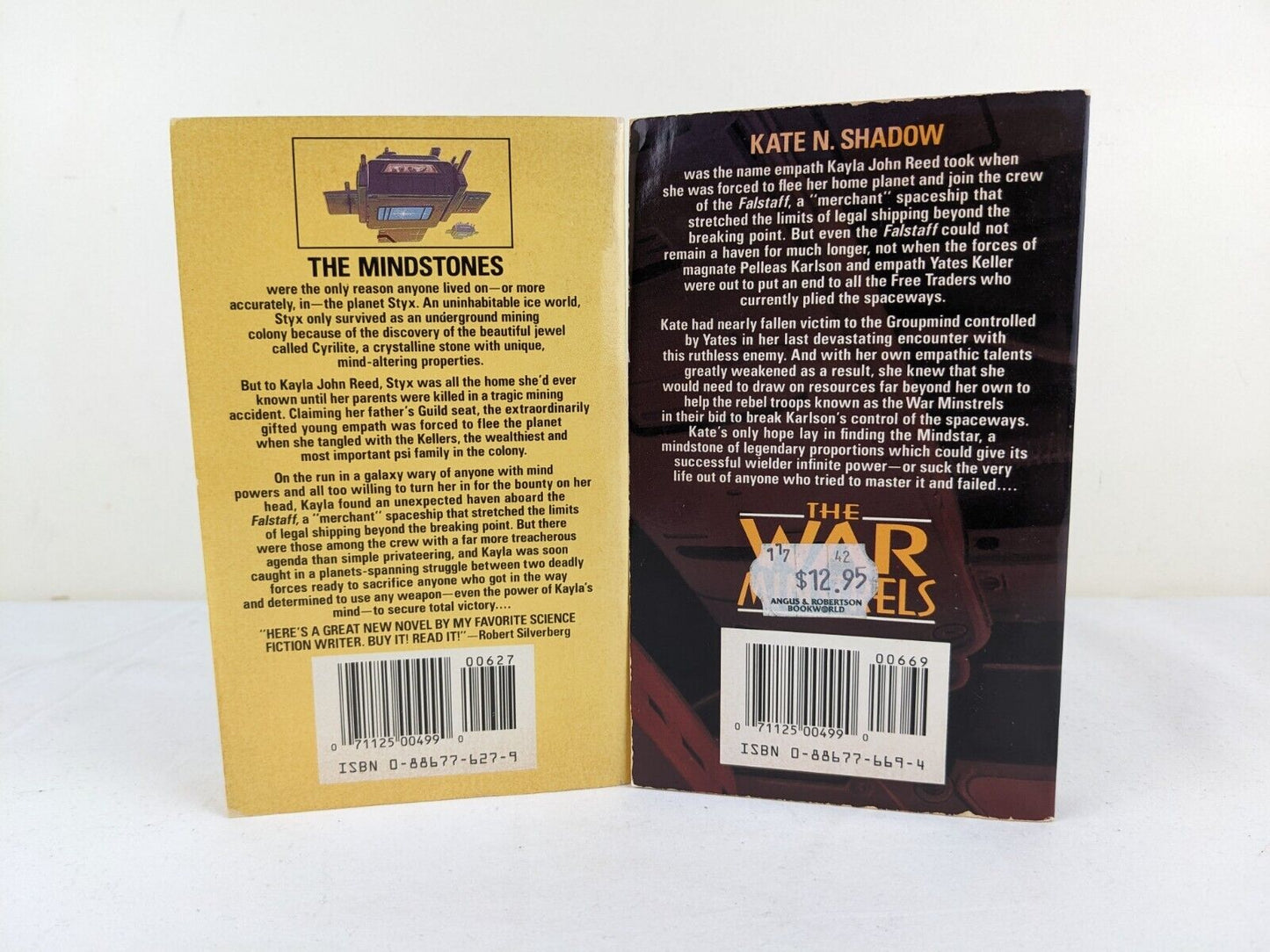 War Minstrels by Karen Haber 1995 Woman without a shadow & War Minstrels