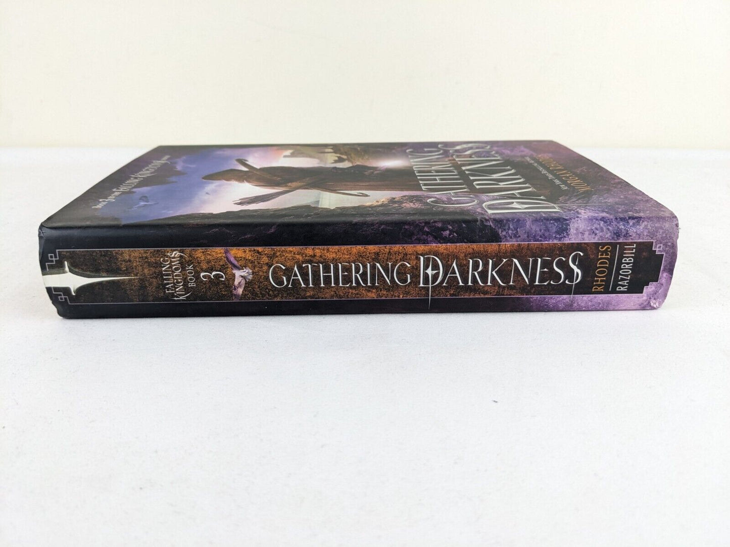 Gathering Darkness by Morgan Rhodes 2014 Hardcover Falling Kingdoms