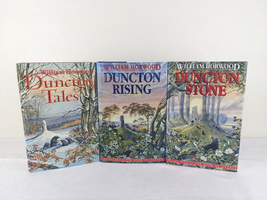 Duncton Tales, Rising, Stone by William Horwood 1991 Hardcover Book of Silence