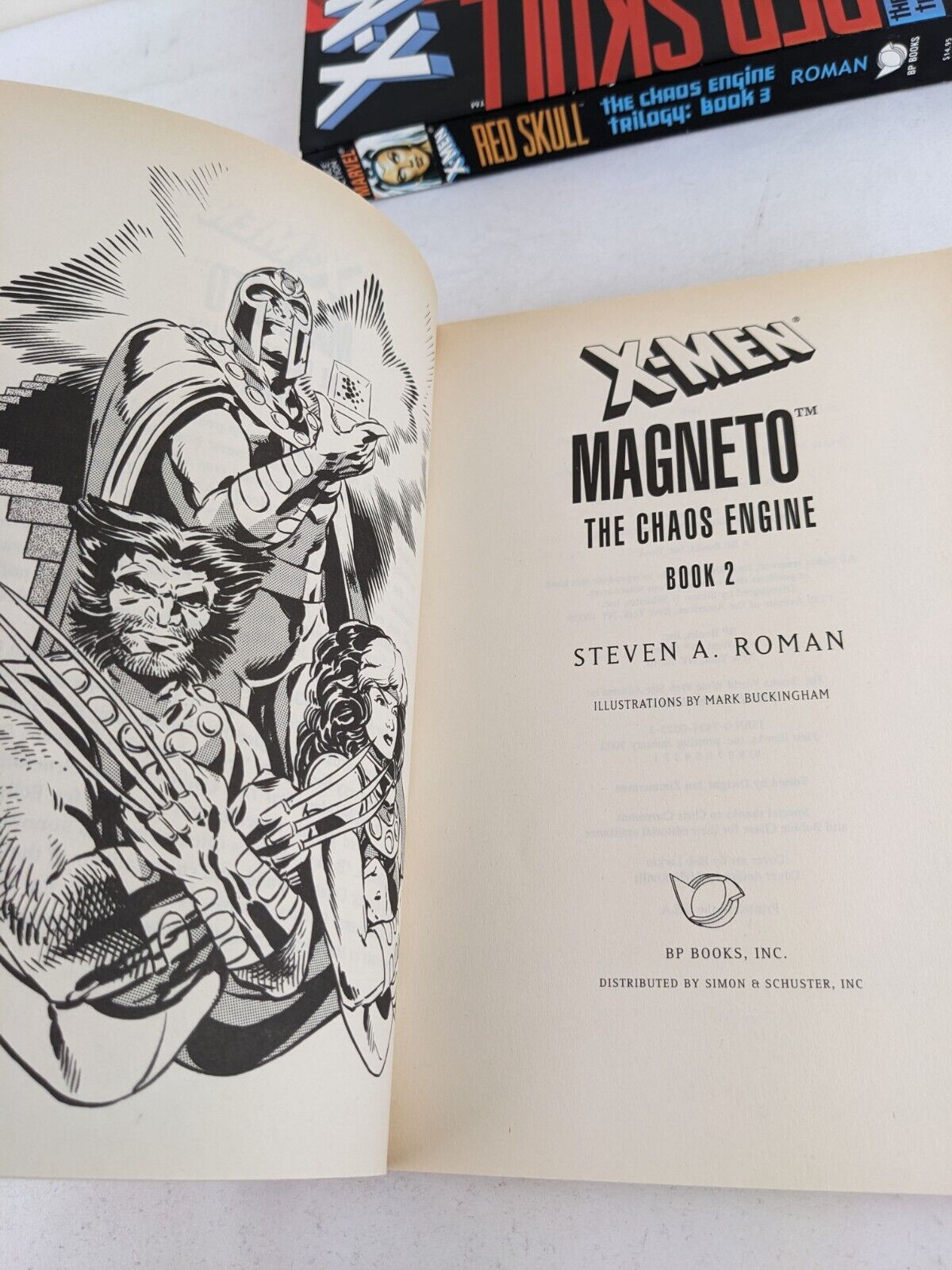 The Chaos Engine Series by Steven A. Roman 2000 Doctor Doom, Magneto & Red Skull