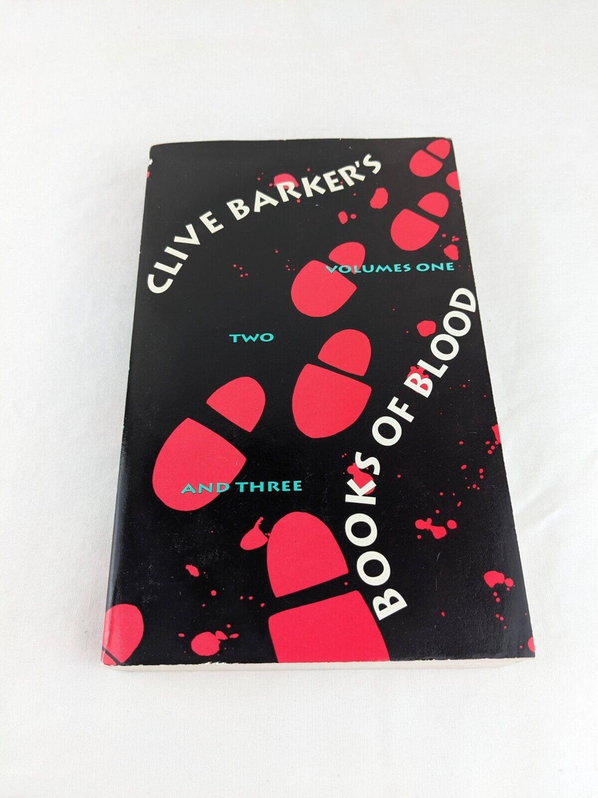 Books of blood volumes one, two & three by Clive Barker 1992