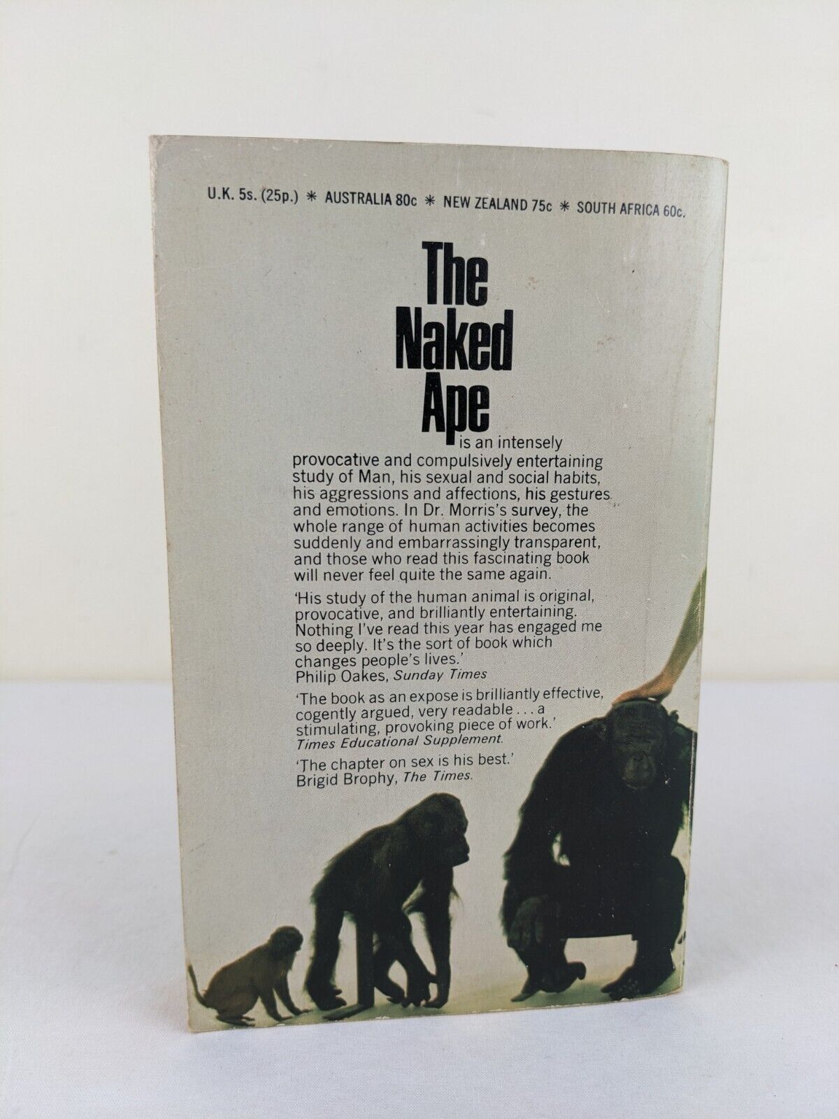 The naked Ape by Desmond Morris 1969 corgi books