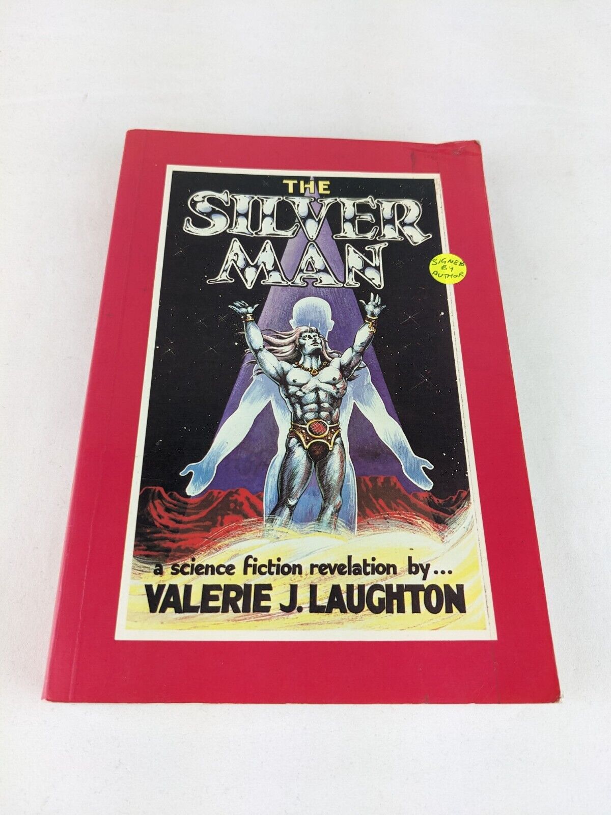 The silver man by Valerie J. Laughton 1984 Signed by Author