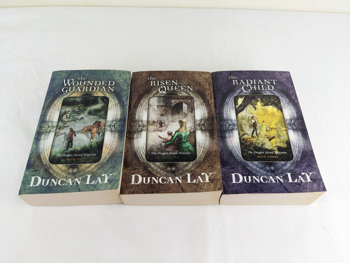 Dragon Sword histories trilogy by Duncan Lay - Guardian, Queen & Child 2009