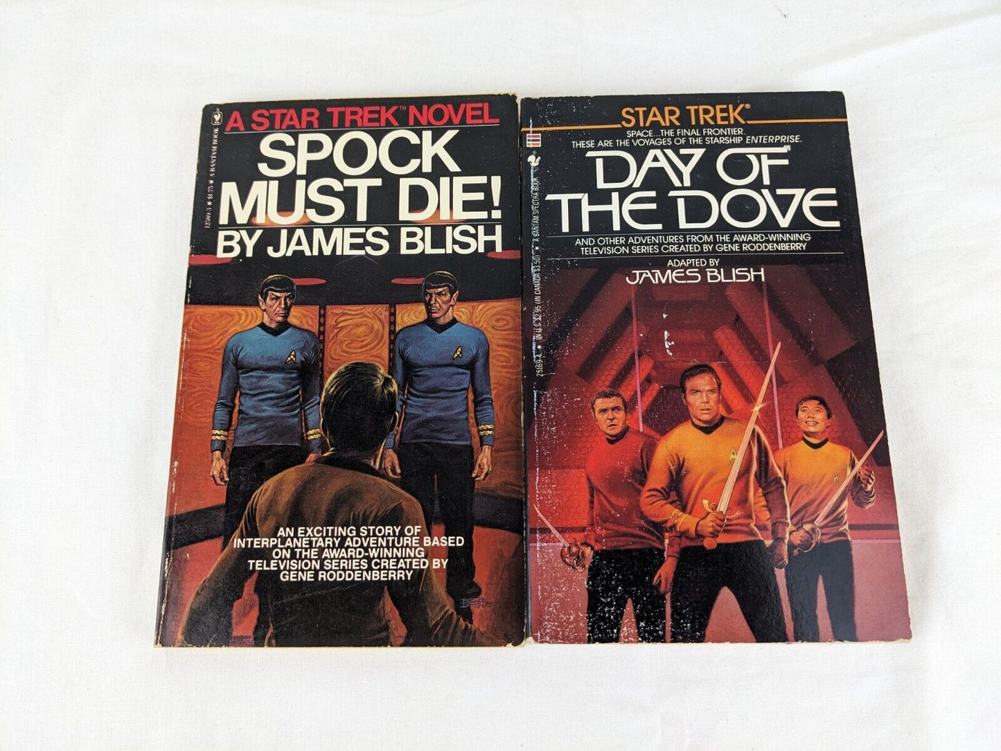 Star Trek by James Blish - Spock must die! & Day of the dove 1985