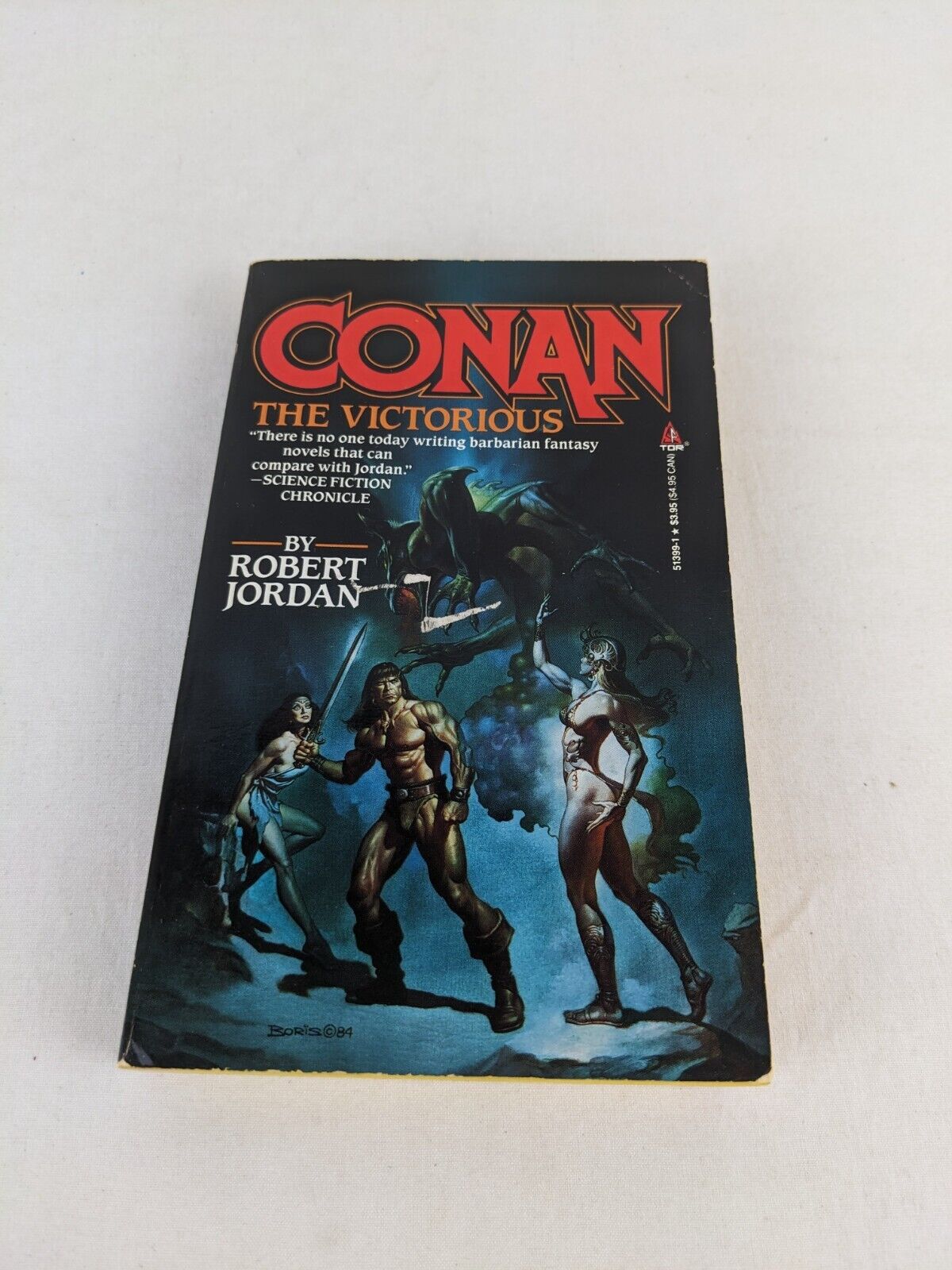 Conan the victorious by Robert Jordan 1984 TOR