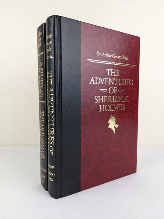 Arthur Conan Doyle - Sherlock Holmes, Baskervilles & Study in Scarlet Hardcover