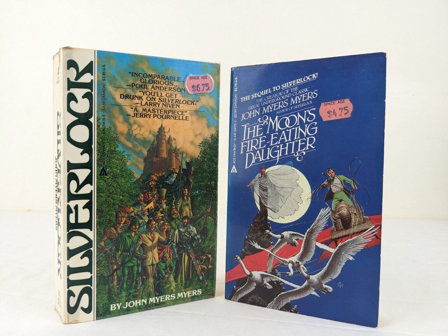 Silverlock & the moons fire-eating daughter by John Myers Myers 1984