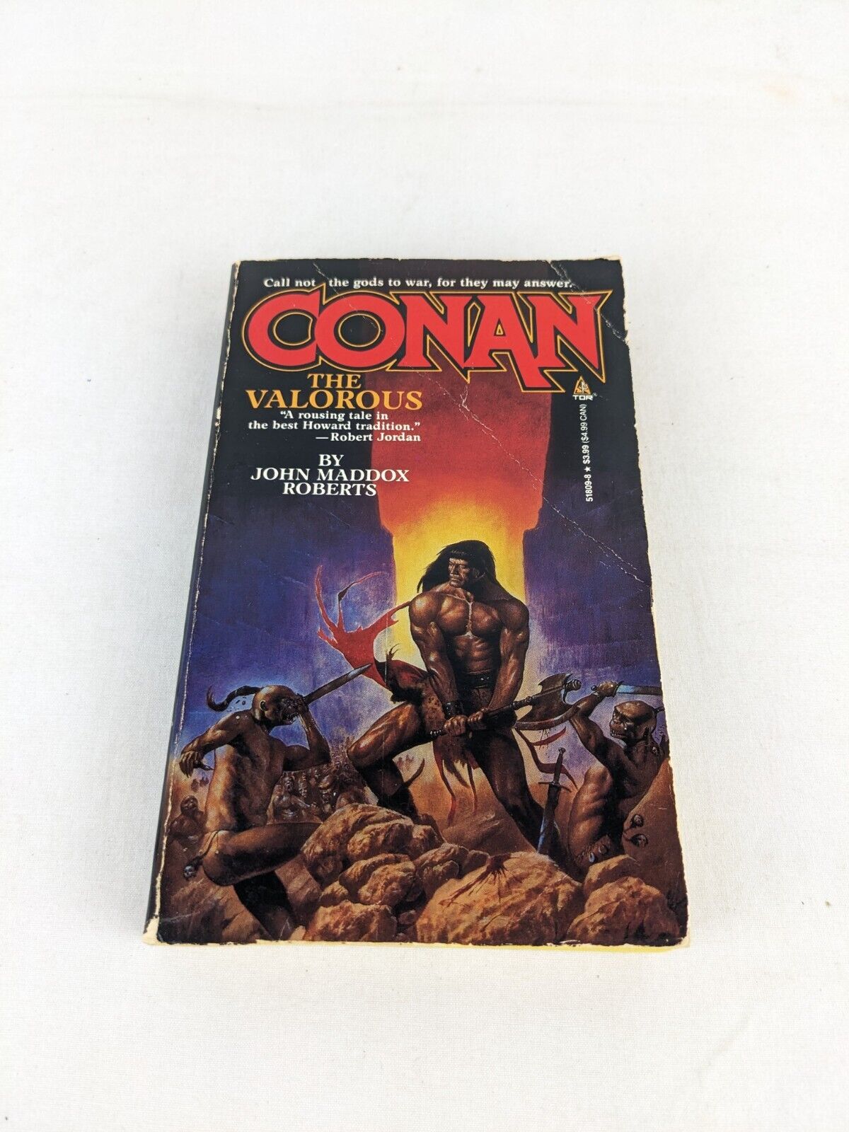 Conan the Valorous by John Maddox Roberts 1986 TOR