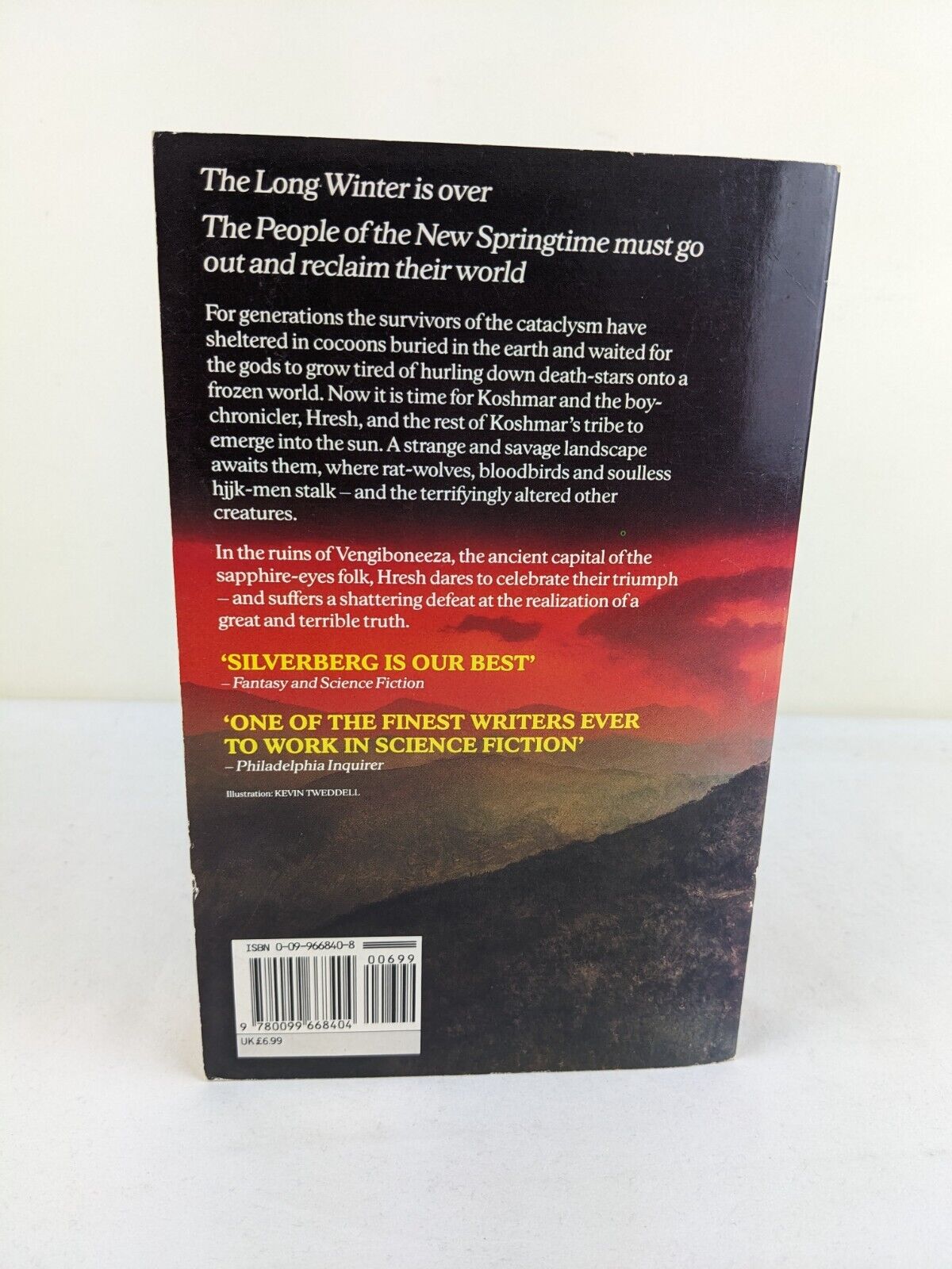 At winter's end by Robert Silverberg 1990 New Springtime - Legend publishing