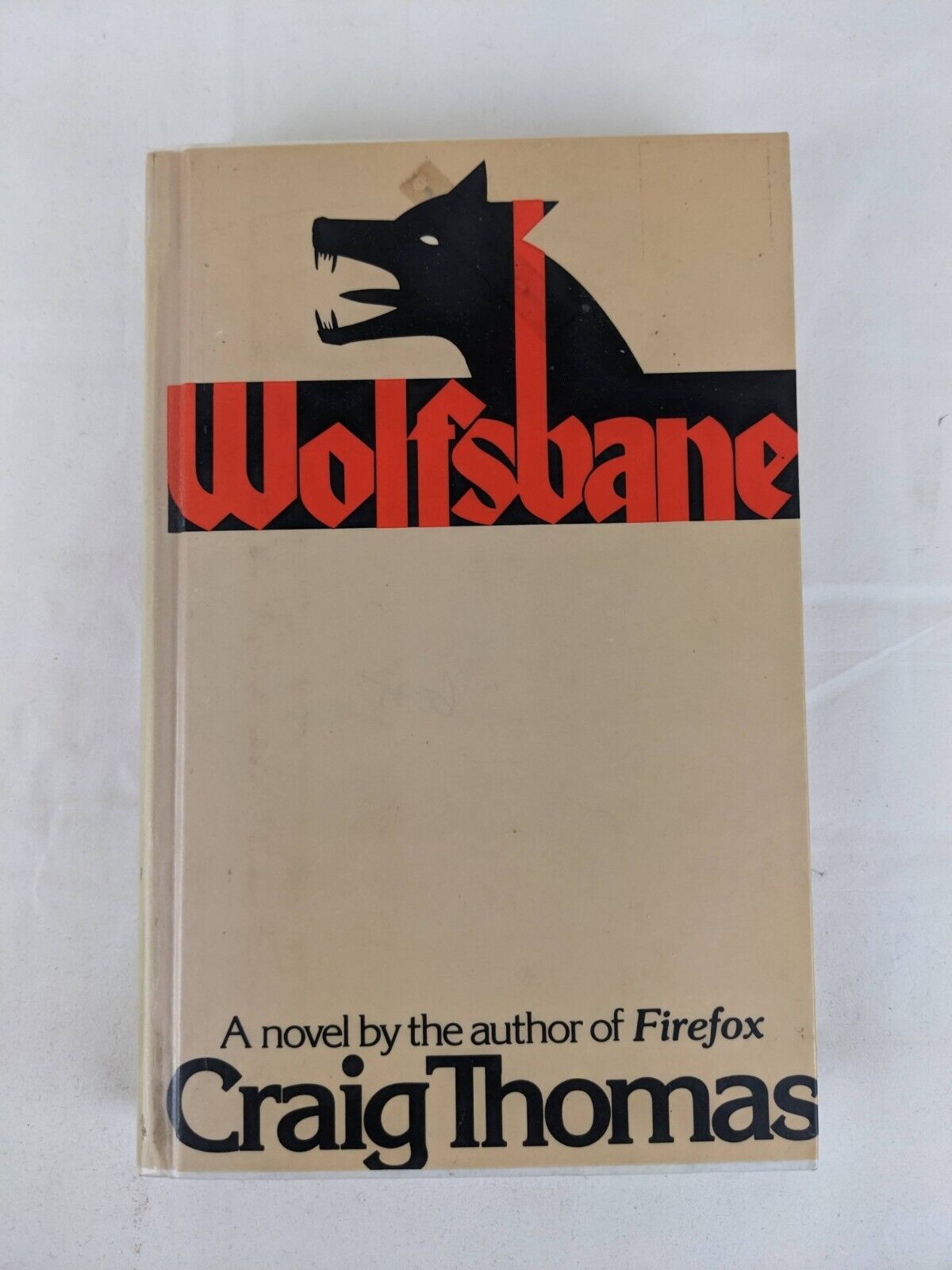 Wolfsbane by Craig Thomas 1978 Hardcover US First Edition