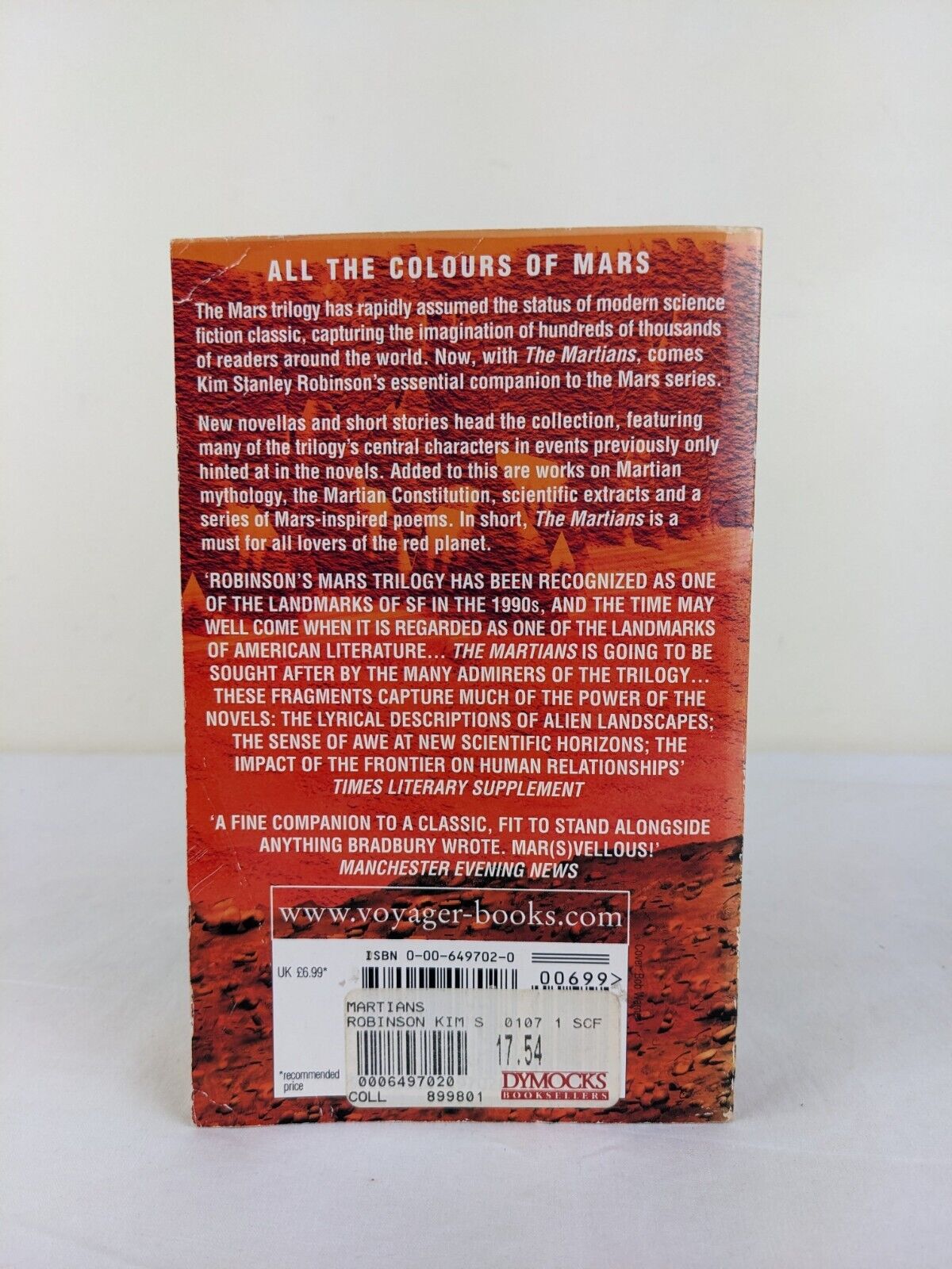 The martians by Kim Stanley Robinson 2000