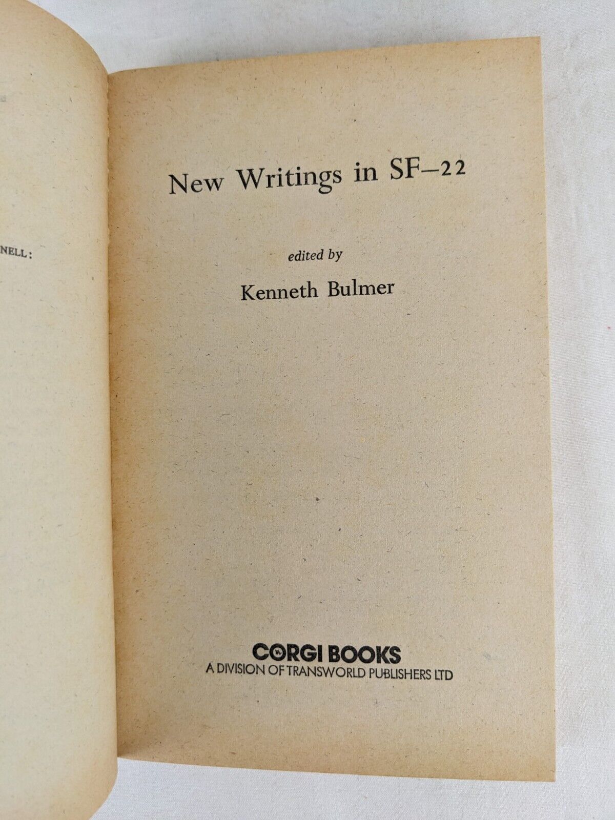 SF.22, 24, 25 & 26 edited by Kenneth Bulmer 1974