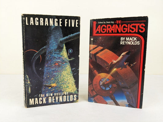 Lagrange five & The Lagrangists by Mack Reynolds 1979 Lagrange Series