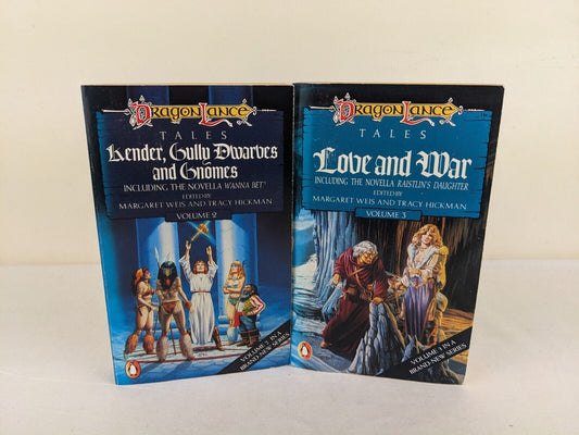 Dragonlance tales x 2: Kender, gully & love and war by Weis & Hickman 1988