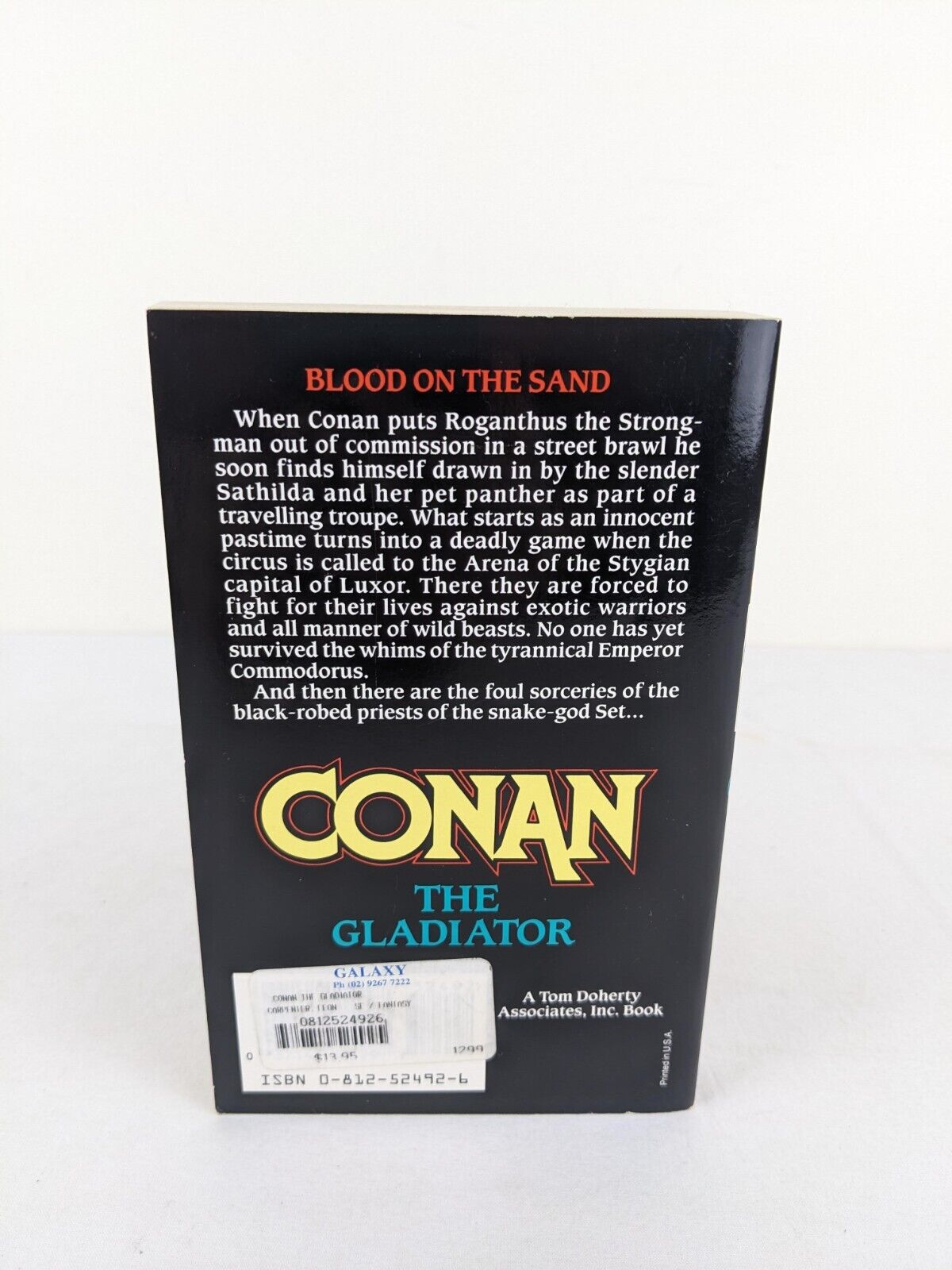 Conan: The gladiator by Leonard Carpenter 1995