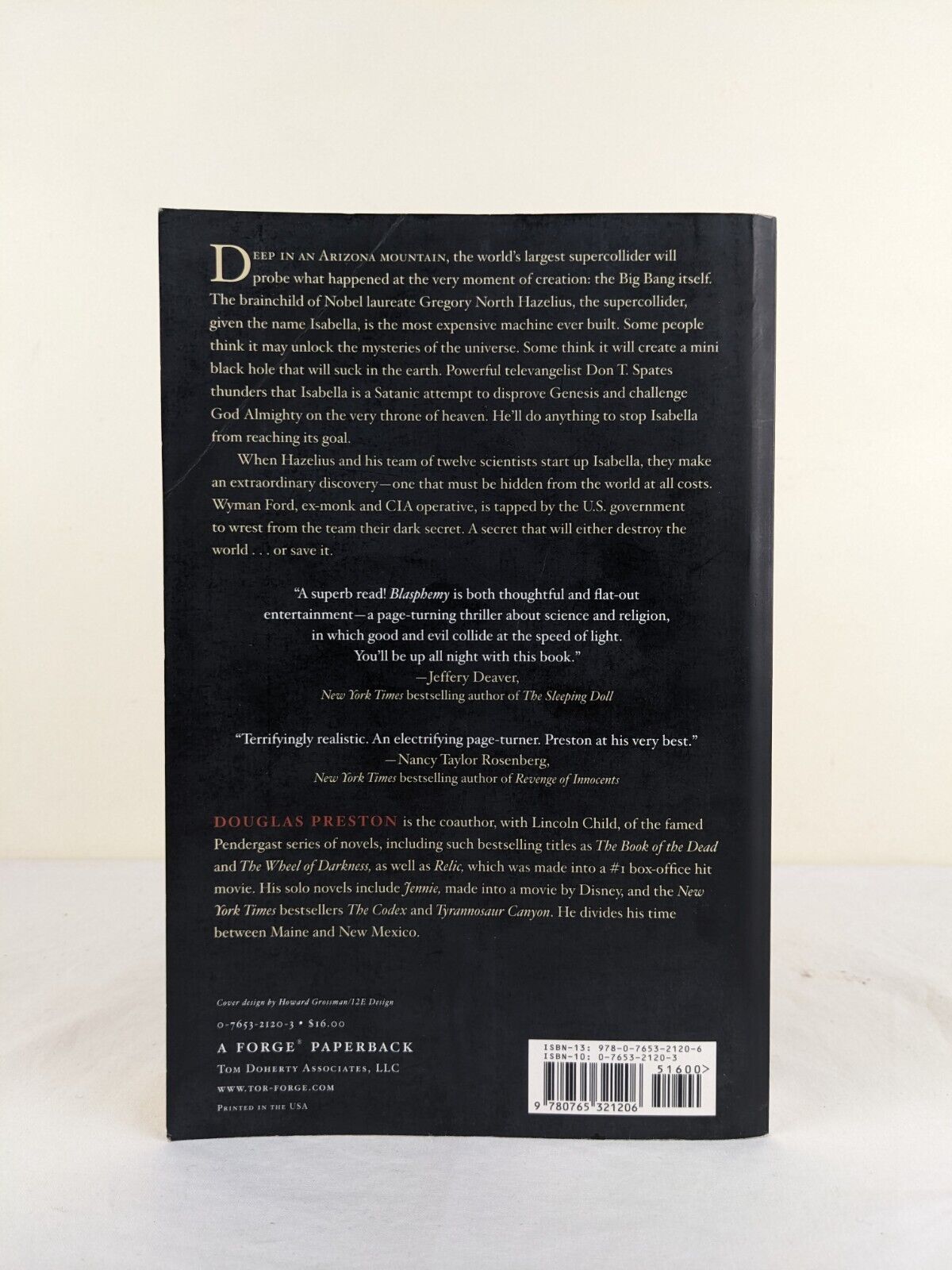 Blasphemy by Douglas Preston 2008 Wyman Ford