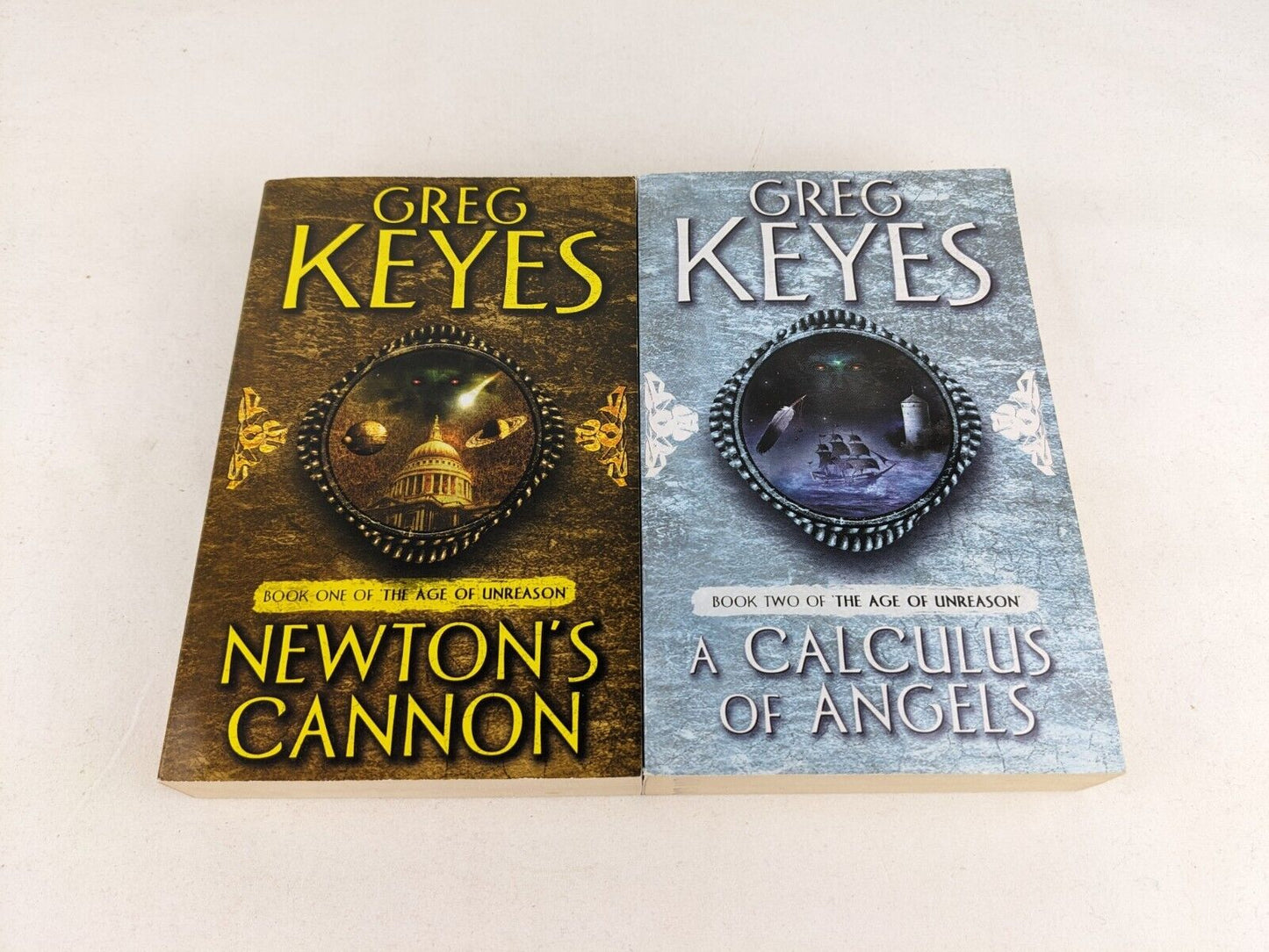 Age of unreason by Greg Keyes 2004 Newton's cannon, Calculus of angels