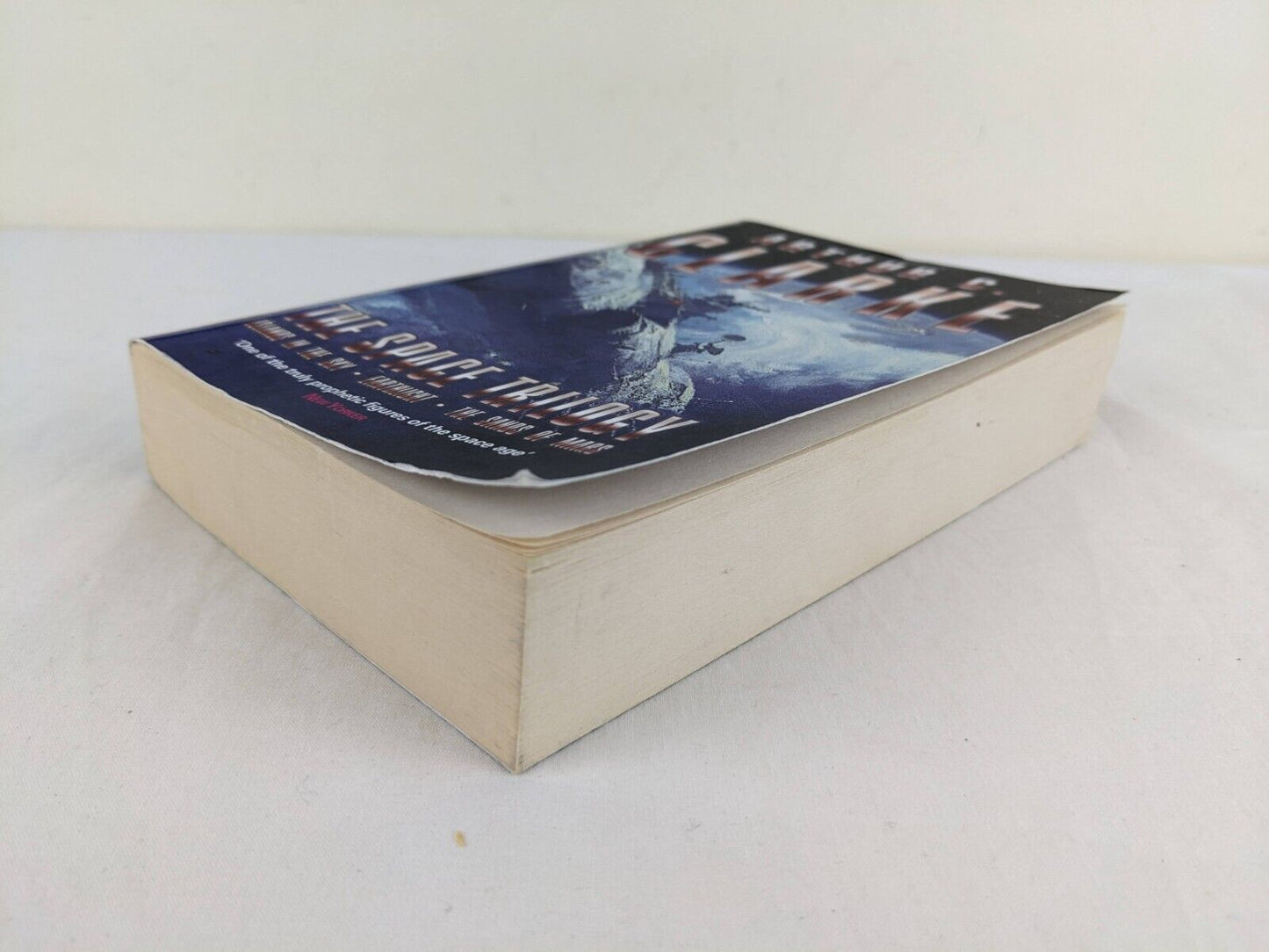 The space trilogy by Arthur Clarke 2001 Islands in sky, Earthlight, Sands Mars