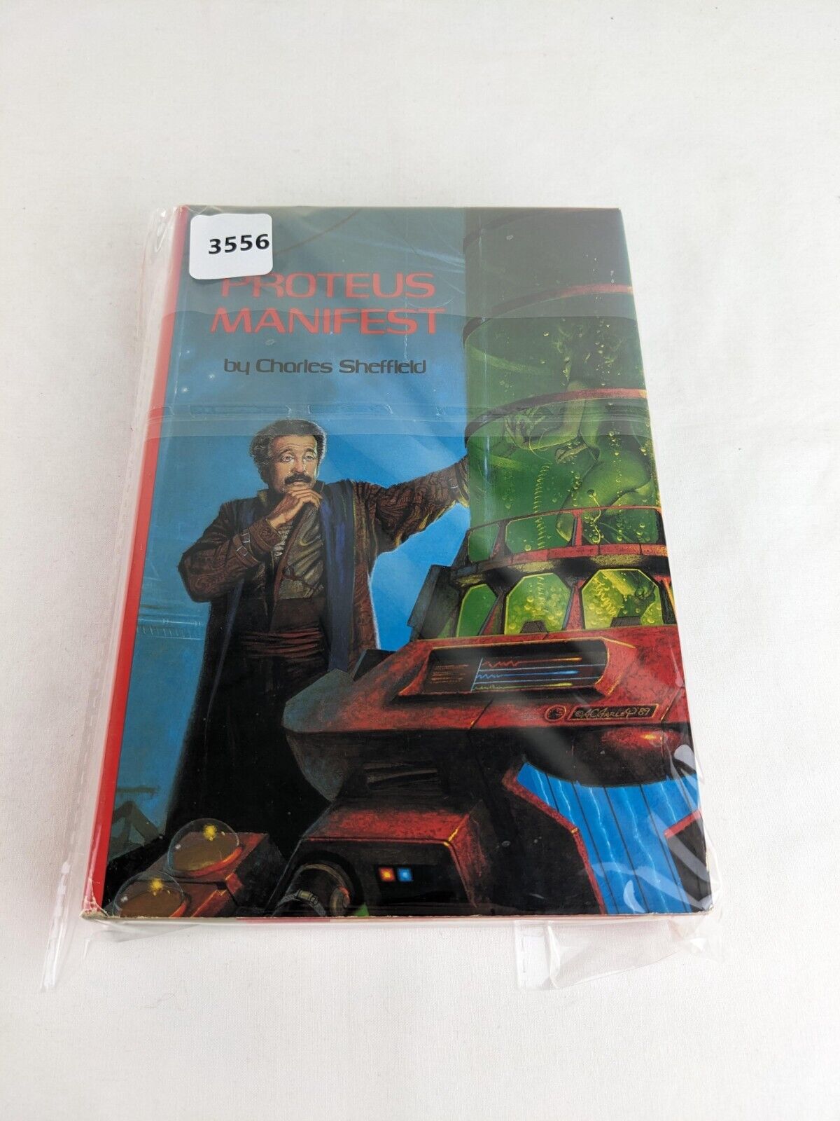 Proteus Manifest by Charles Sheffield 1989 Hardcover Sight & Unbound