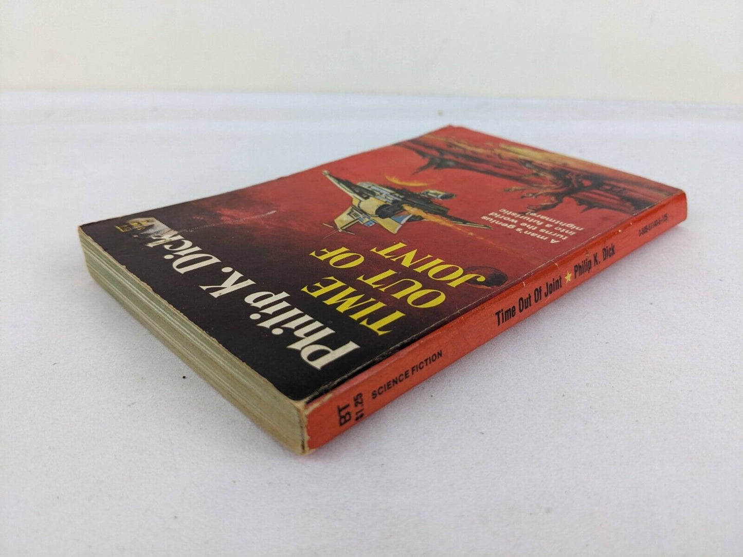 Time out of joint by Philip K. Dick 1959 Belmont Tower books Printing