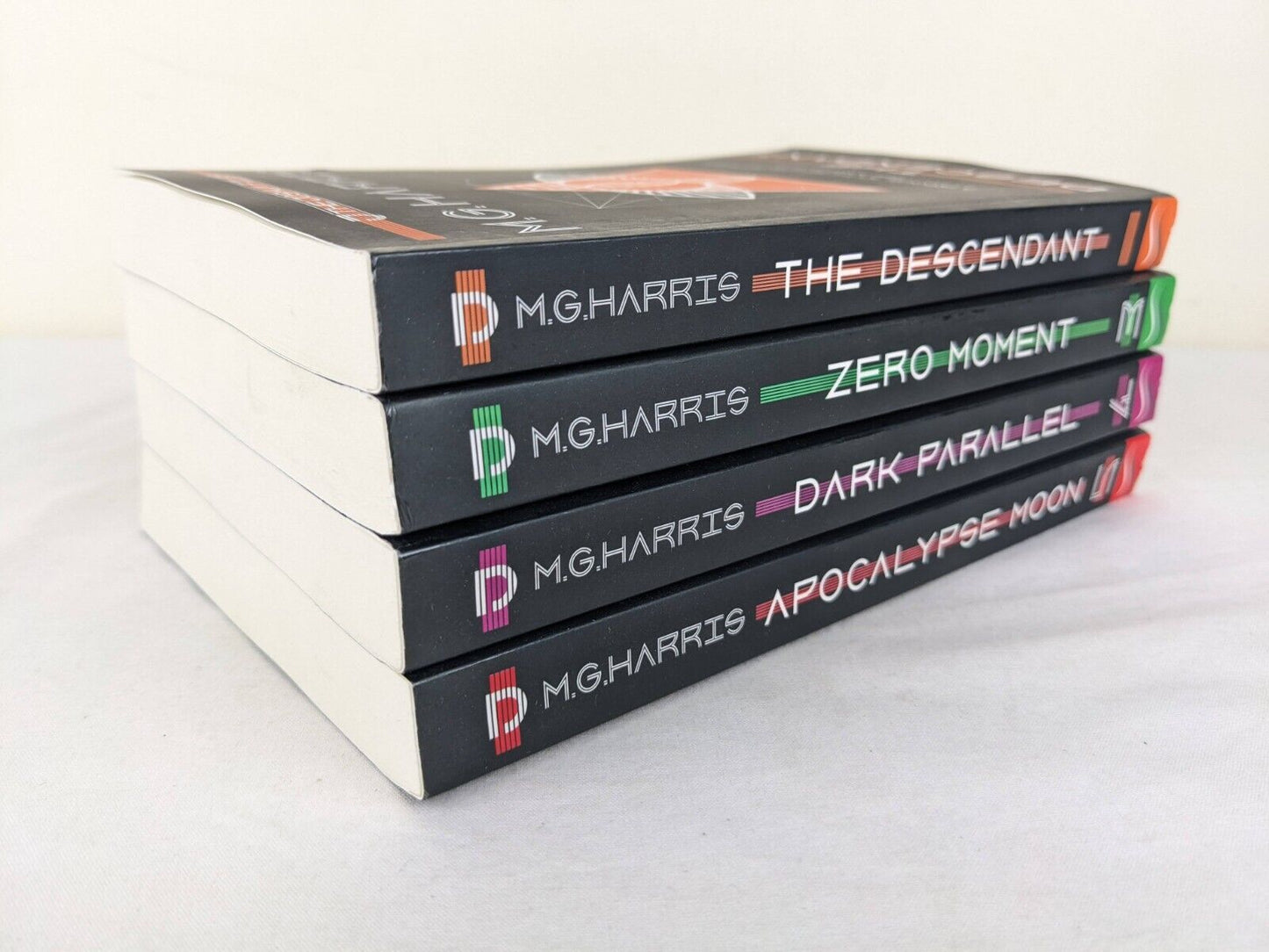 The Joshua Files x 4 by M.G. Harris 2012 Descendant Zero Parrallel Apocolypse