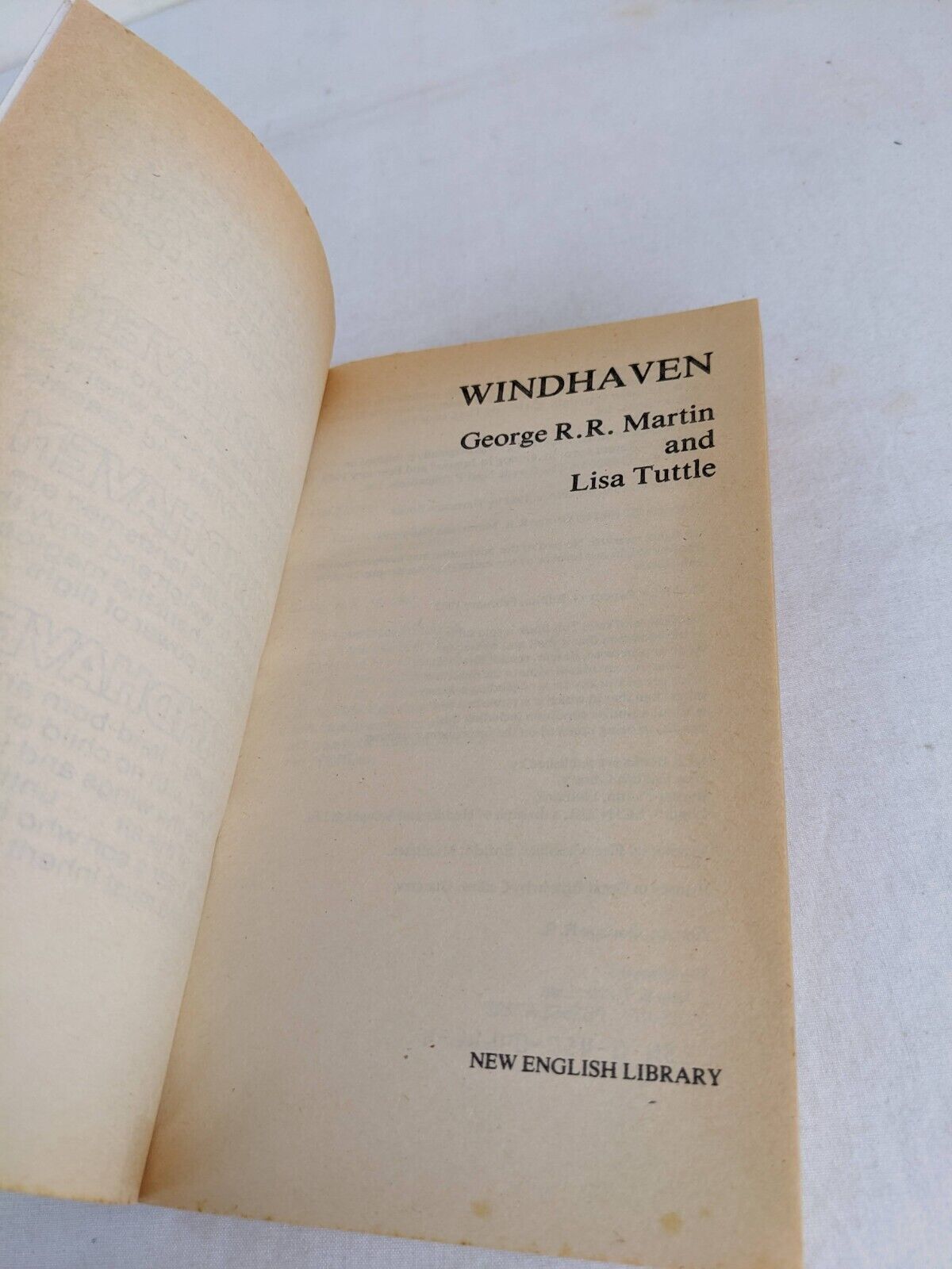 Windhaven by George R.R. Martin & Lisa Tuttle 1982