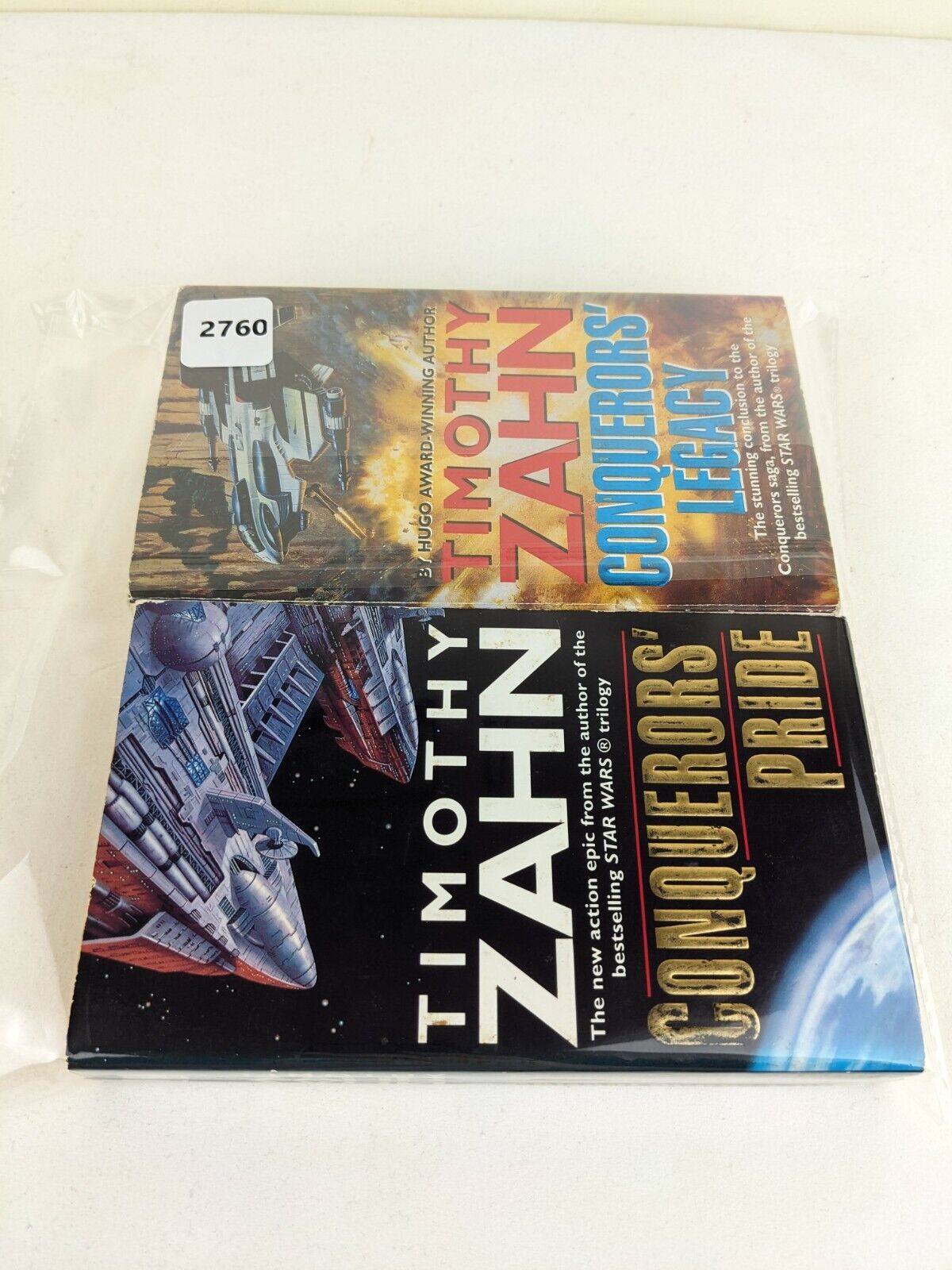 Conqueror's Pride, Conqueror's Legacy by Timothy Zahn 1994 The Conquerors Saga