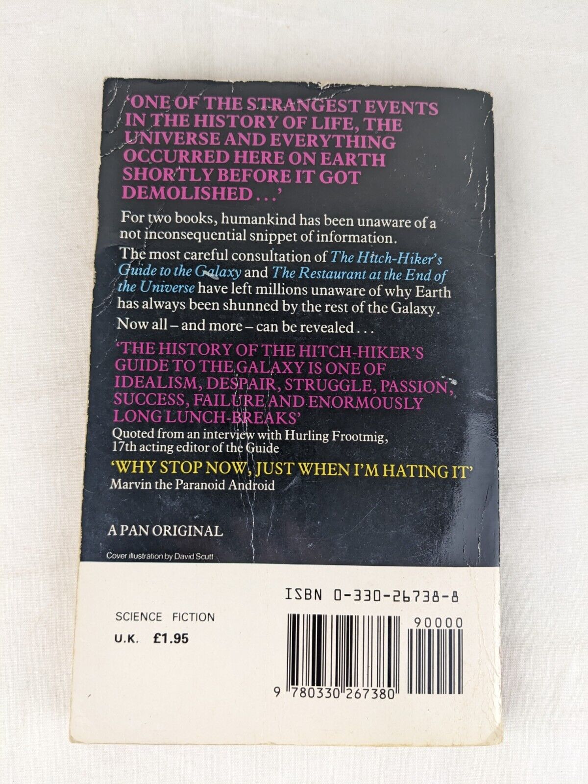 Life, the Universe and Everything by Douglas Adams 1982 Paperback