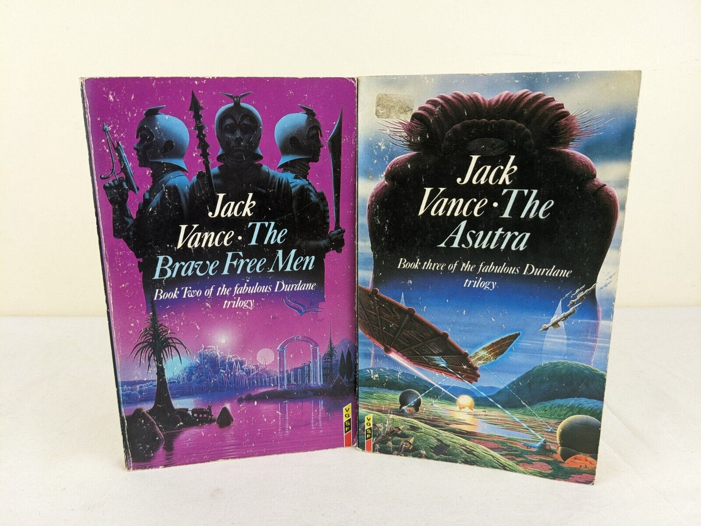 Brave free men & The Asutra by Jack Vance 1987 Fabulous Durdane