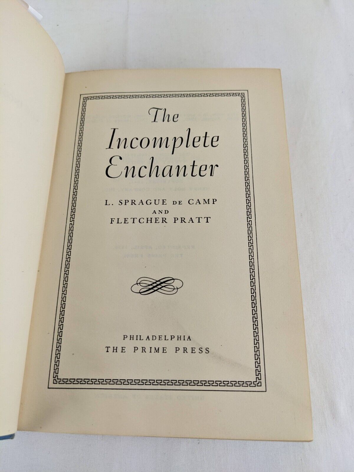 The complete enchanter by Fletcher Pratt & Sprague De Camp 1950 Hardcover