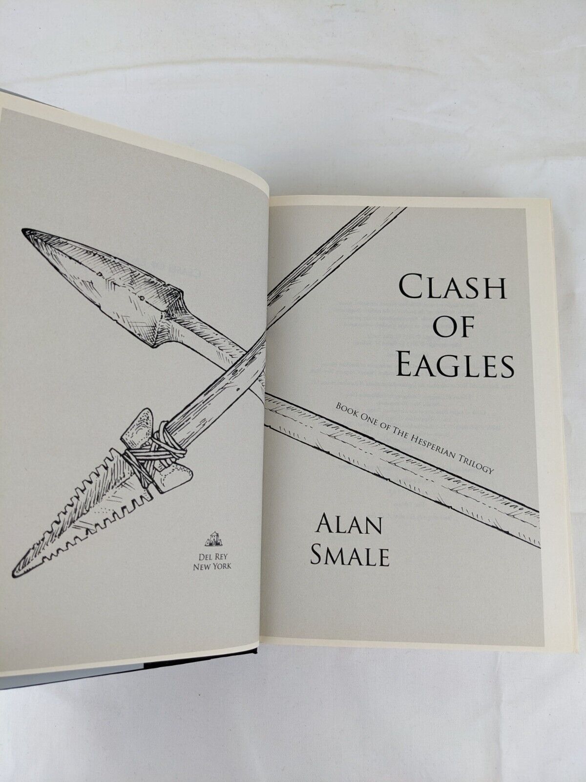 Clash of eagles by Alan Smale hardcover first edition 2015