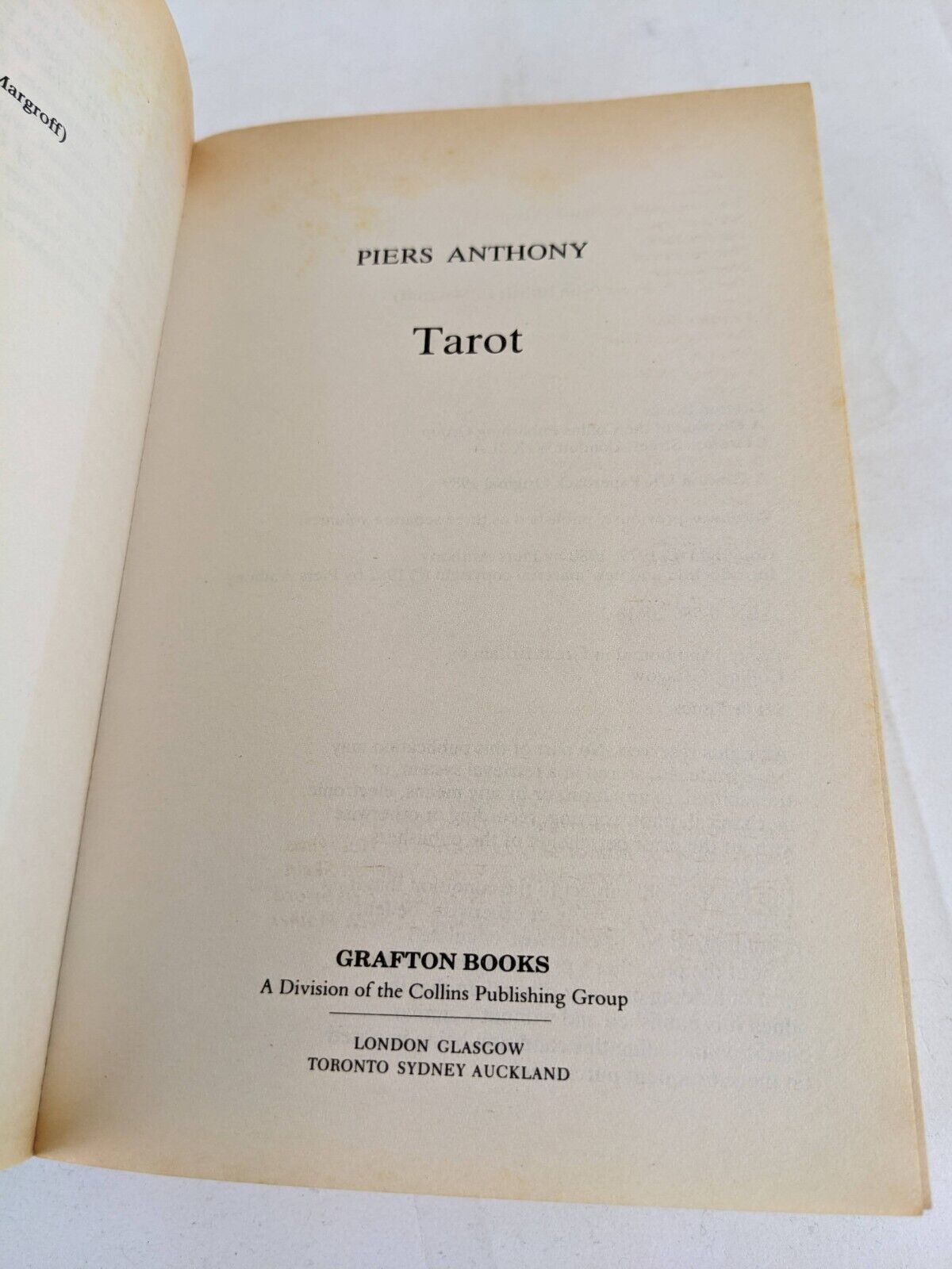 Tarot trilogy by Piers Anthony 1989 God, Vision & Faith