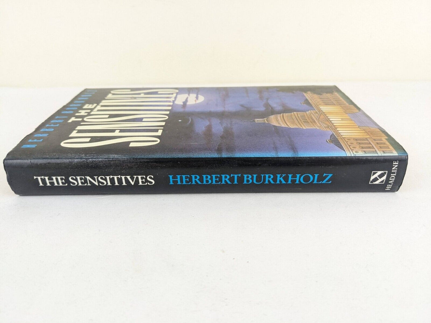 The sensitives by Herbert Burkholz 1988 Hardcover Science Fiction