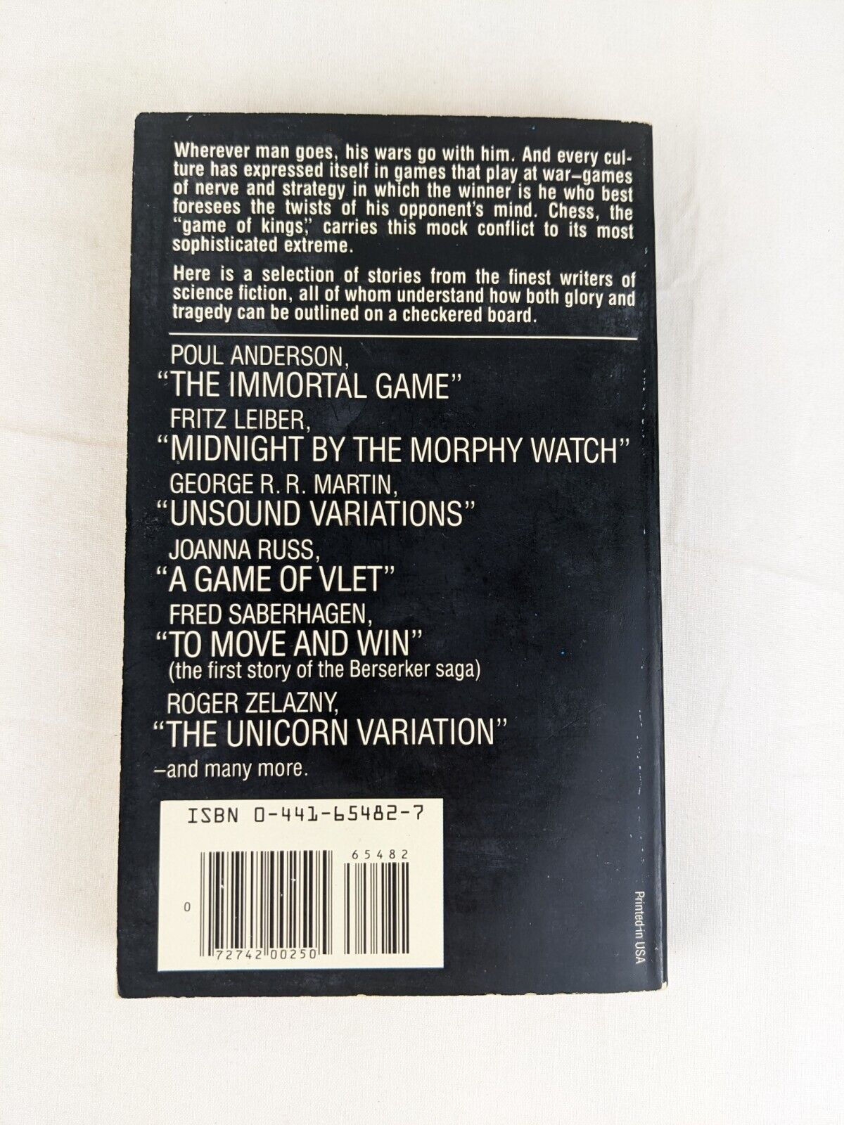 Pawn to infinity edited by Fred Saberhagen with Joan Saberhagen 1982 ace books