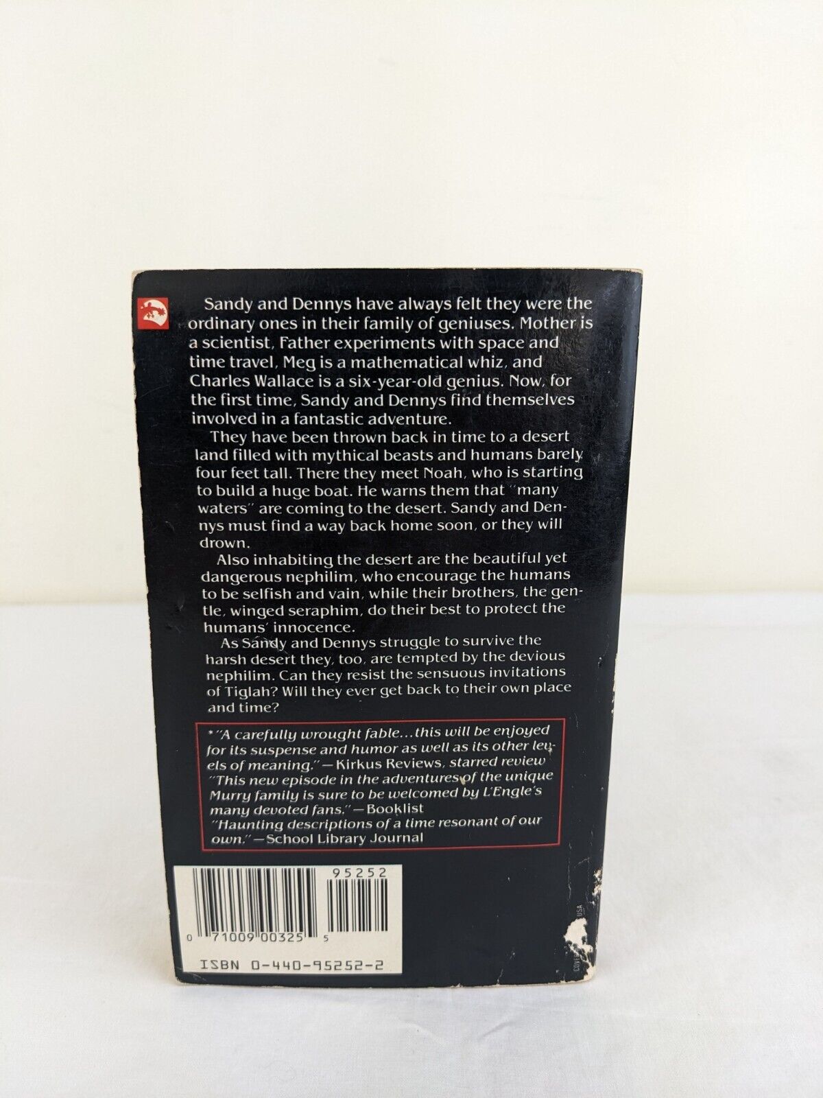 Many Waters by Madeleine L'Engle 1987 - Time series Laurel-leaf Fantasy