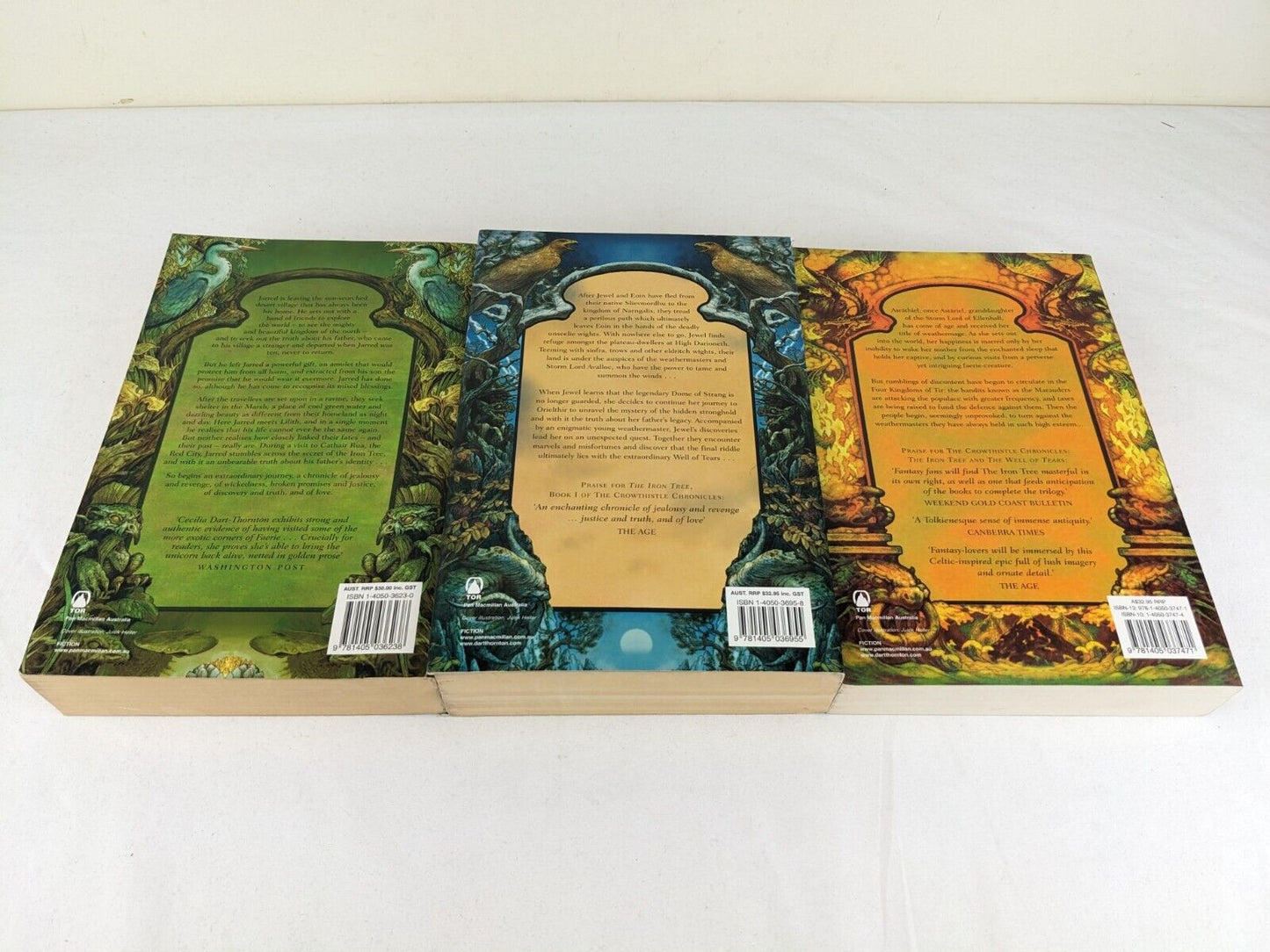 Crowthistle chronicles 1-3 by Cecilia Dart-Thornton 2004
