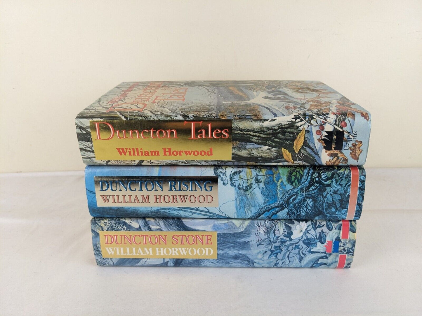 Duncton Tales, Rising, Stone by William Horwood 1991 Hardcover Book of Silence